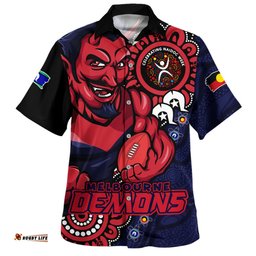 Amazing Aussie Melbourne Power Through Generations NAIDOC Edition Hawaiian Shirt