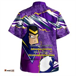 Amazing Aussie Melbourne Storm Theme Song Hawaiian Shirt