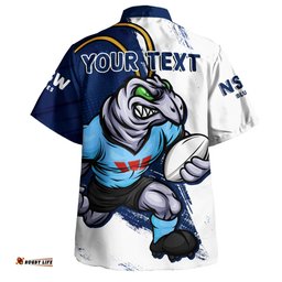 Amazing Aussie New South Wales Blues Battleborn Blues Hawaiian Shirt