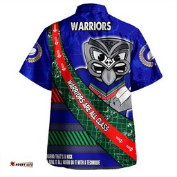 Amazing Aussie New Zealand Warriors Sport Theme Song For Rugby With Sporty Style Hawaiian Shirt