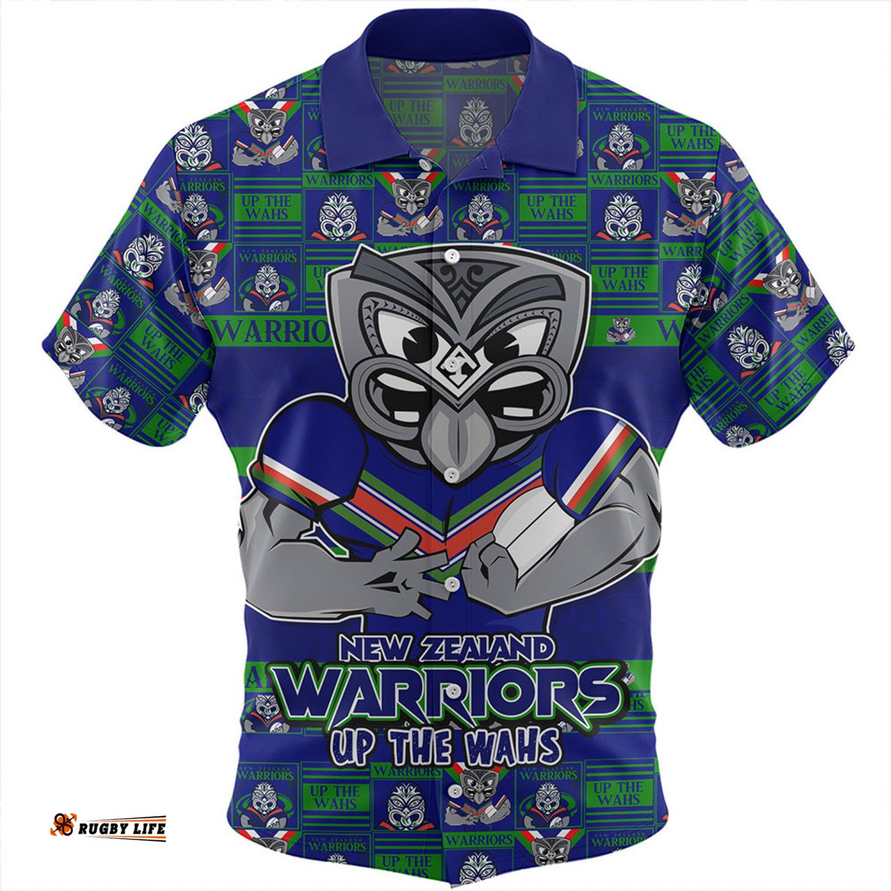 Amazing Aussie New Zealand Warriors Champion��������s Pride Comic Style Hawaiian Shirt
