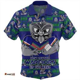 Amazing Aussie New Zealand Warriors Champion��������s Pride Comic Style Hawaiian Shirt