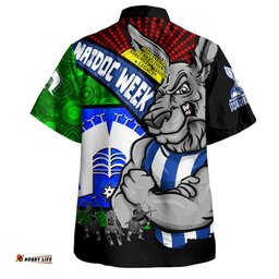 Amazing Aussie North Melbourne NAIDOC Week Pride Edition Hawaiian Shirt