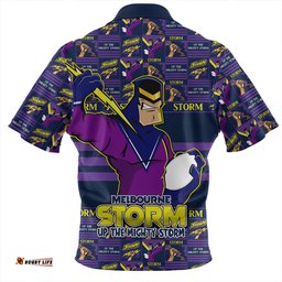 Amazing Aussie Melbourne Storm Champion��������s Pride Comic Style Hawaiian Shirt