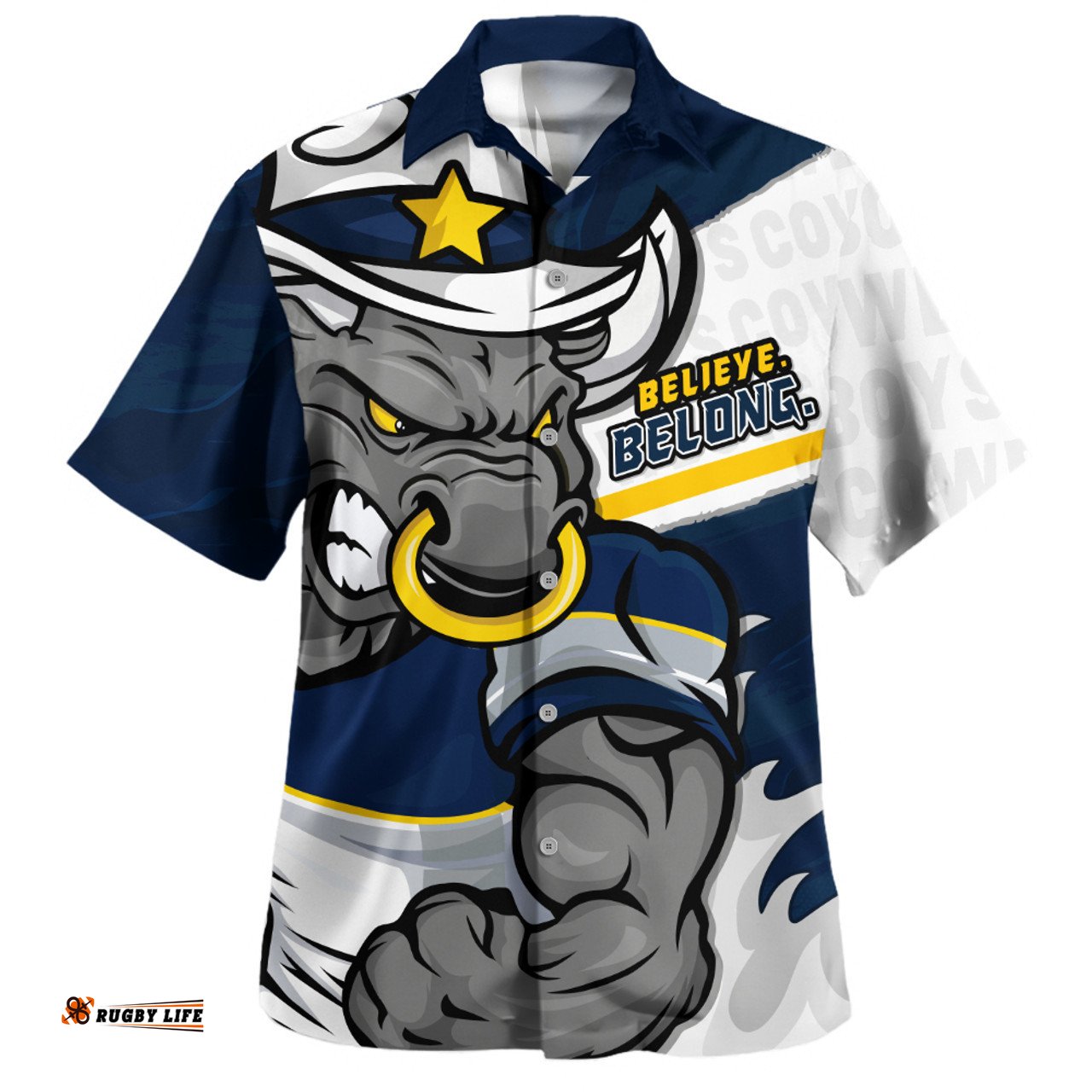Amazing Aussie North Queensland Cowboys Defend The Pride Hawaiian Shirt