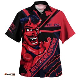 Amazing Aussie Melbourne Battlefield Glory Gear Hawaiian Shirt
