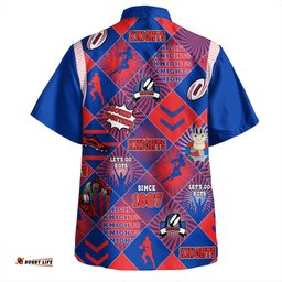 Amazing Aussie Newcastle Knights Sport Argyle Patterns Style Tough Fan Rugby For Life Hawaiian Shirt