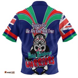 Amazing Aussie New Zealand Warriors Happy Australia Day We Are One And Free Hawaiian Shirt
