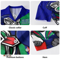 Amazing Aussie New Zealand Warriors Defend The Pride Hawaiian Shirt