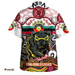 Amazing Aussie Penrith Panthers Naidoc Week Custom For Our Elders Home Jersey Shirt Hawaiian Shirt