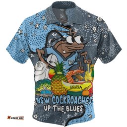 Amazing Aussie New South Wales Cockroaches Custom Australian Big Things Hawaiian Shirt