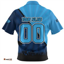 Amazing Aussie New South Wales Blues Origin Battleground Blues Unleashed Hawaiian Shirt