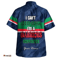 Amazing Aussie New Zealand Warriors Custom Warriors Supporter Hawaiian Shirt