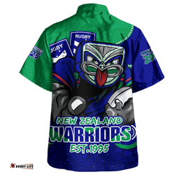 Amazing Aussie New Zealand Warriors Battle For Glory Rugby Finals Edition Hawaiian Shirt