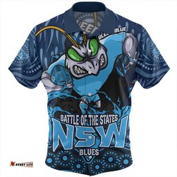 Amazing Aussie New South Wales Blues State Crusher NSW Blues Hawaiian Shirt