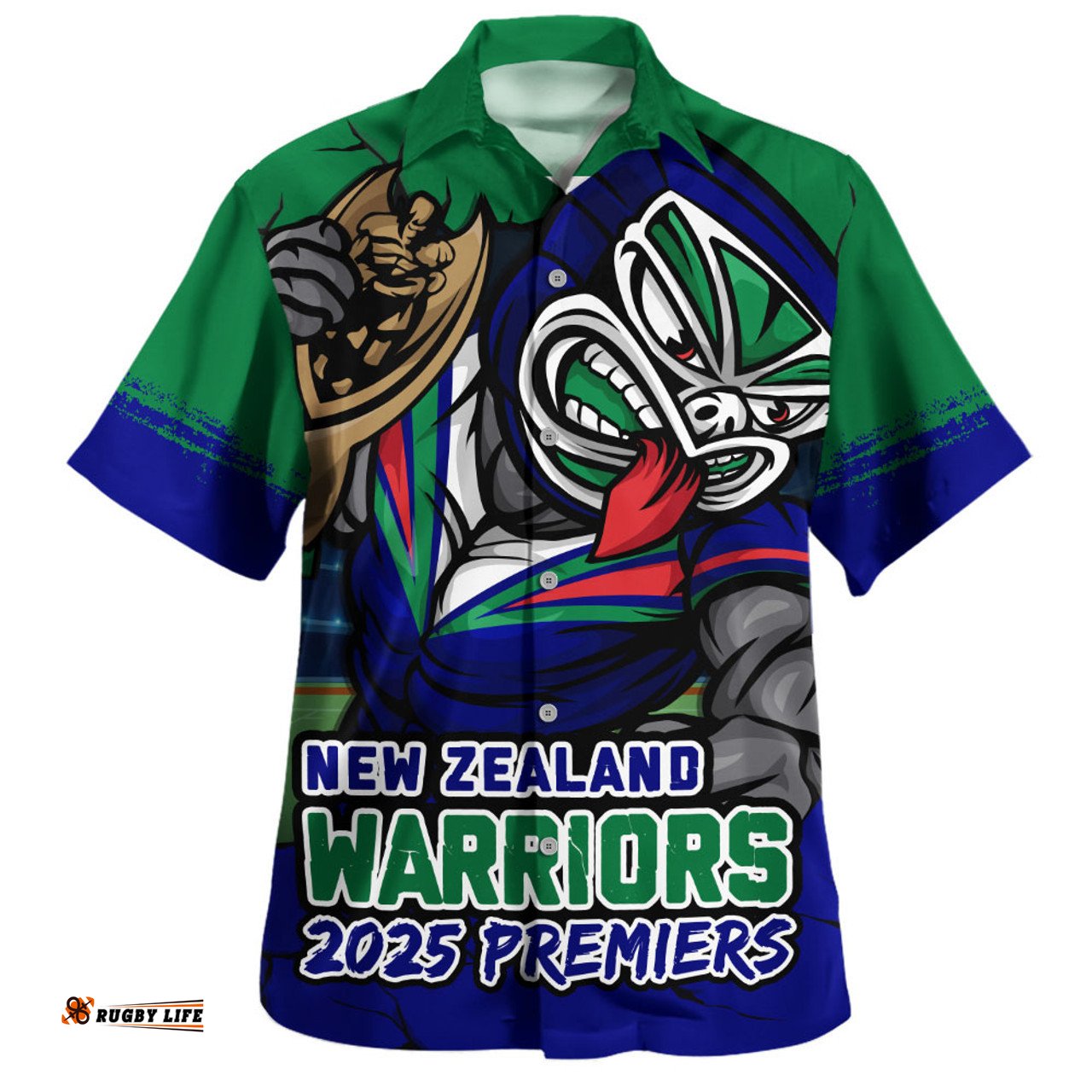 Amazing Aussie New Zealand Warriors Unleash Power In The Ultimate Battle Hawaiian Shirt