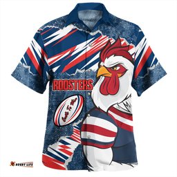 Amazing Aussie Sydney Roosters Theme Song Hawaiian Shirt