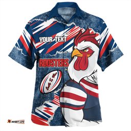Amazing Aussie Sydney Roosters Theme Song Hawaiian Shirt