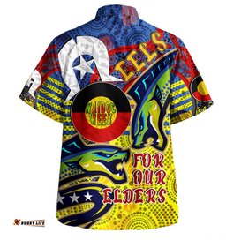 Amazing Aussie Parramatta Eels Naidoc Week Custom Parramatta Eels Naidoc Week For Our Elders With Dot Art Hawaiian Shirt