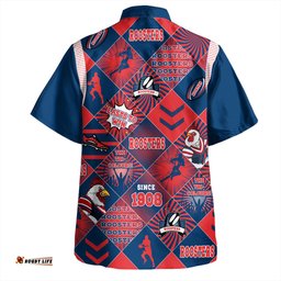 Amazing Aussie Sydney Roosters Argyle Patterns Style Tough Fan Rugby For Life Hawaiian Shirt