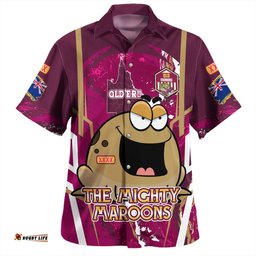 Amazing Aussie Cane Toads Sport Custom Go Mighty Inspired Hawaiian Shirt