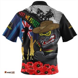 Amazing Aussie Penrith Panthers United In Spirit Anzac Day Tribute Hawaiian Shirt