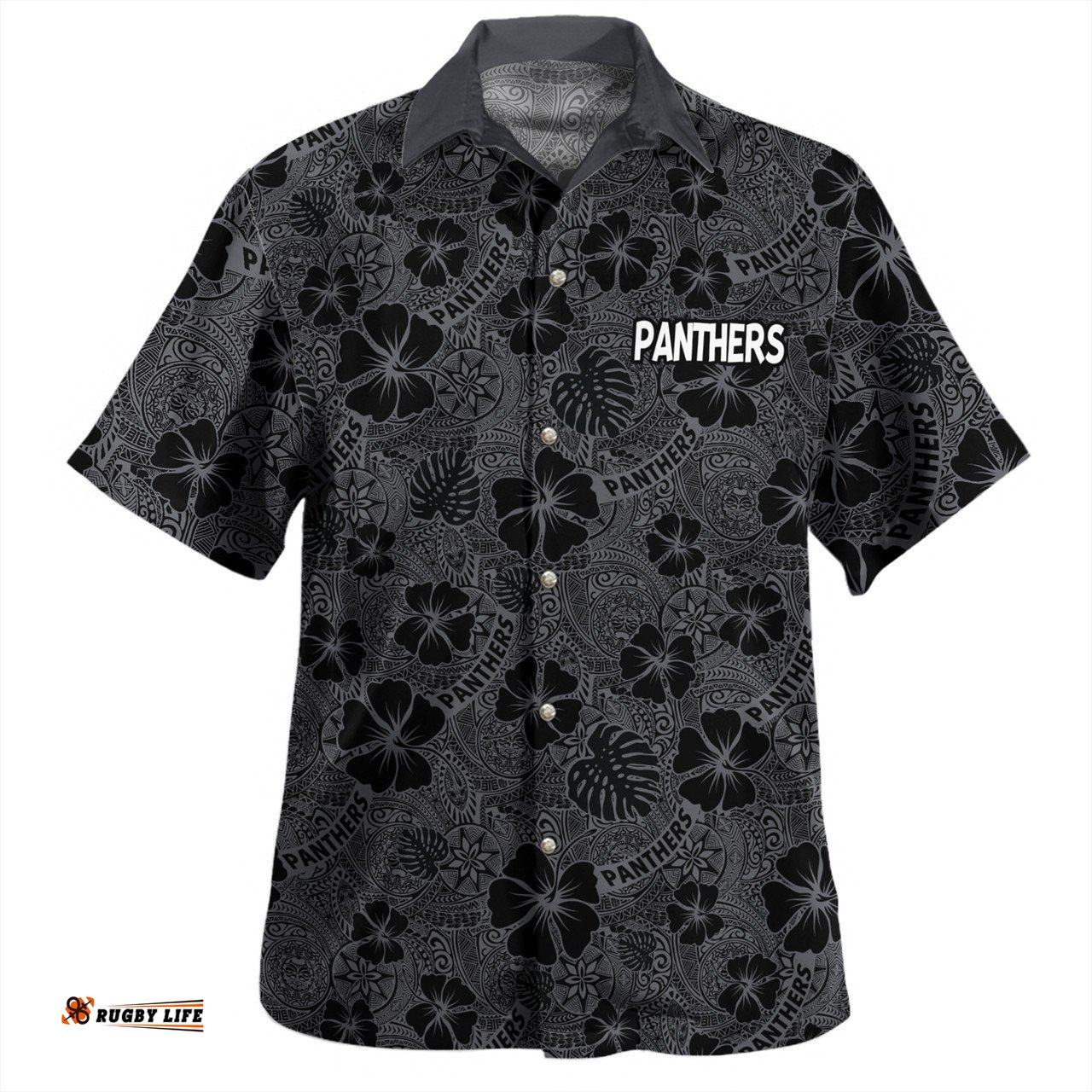 Amazing Aussie Penrith Panthers Scream With Tropical Patterns Hawaiian Shirt