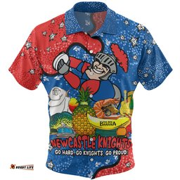 Amazing Aussie Newcastle Knights Custom Australian Big Things Hawaiian Shirt