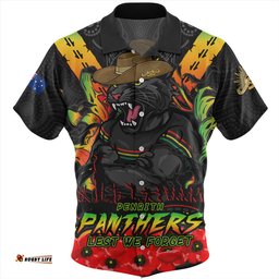 Amazing Aussie Penrith Panthers Ripped Legacy Of The Game The ANZAC Spirit Lives On Hawaiian Shirt