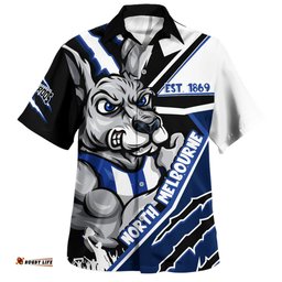 Amazing Aussie North Melbourne Battlefield Glory Gear Hawaiian Shirt