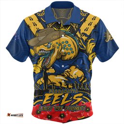 Amazing Aussie Parramatta Eels Ripped Legacy Of The Game The ANZAC Spirit Lives On Hawaiian Shirt