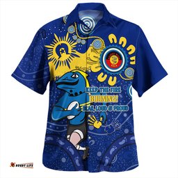 Amazing Aussie Parramatta Eels Aboriginal Indigenous Naidoc Week Dreamtime Dot Painting With Flag Hawaiian Shirt