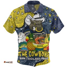 Amazing Aussie North Queensland Cowboys Custom Australian Big Things Hawaiian Shirt
