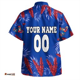 Amazing Aussie Newcastle Knights Custom Tropical Patterns Knights Hawaiian Shirt