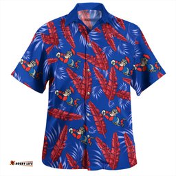 Amazing Aussie Newcastle Knights Custom Tropical Patterns Knights Hawaiian Shirt