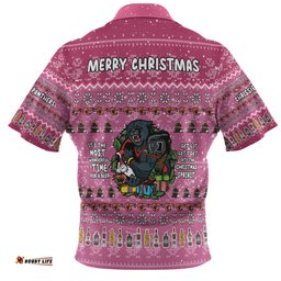 Amazing Aussie Penrith Panthers Christmas Custom Chrissie Spirit Hawaiian Shirt