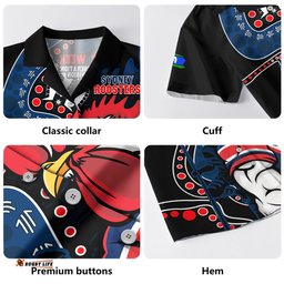 Amazing Aussie Sydney Roosters NAIDOC Indigenous Warrior Spirit Hawaiian Shirt