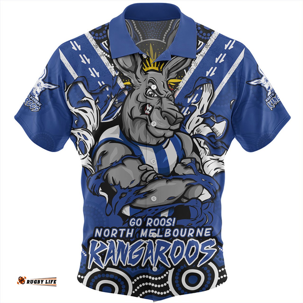 Amazing Aussie North Melbourne Ripped Legacy Of The Game Hawaiian Shirt