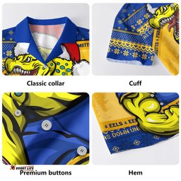 Amazing Aussie Parramatta Eels Ugly Knit Style For Christmas Game Fans Hawaiian Shirt