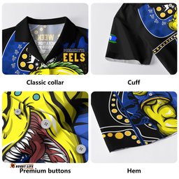 Amazing Aussie Parramatta Eels NAIDOC Indigenous Warrior Spirit Hawaiian Shirt