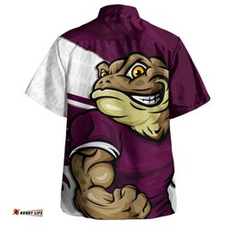 Amazing Aussie Queensland Maroons Defend The Pride Hawaiian Shirt