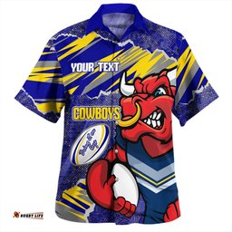 Amazing Aussie North Queensland Cowboys Theme Song Hawaiian Shirt