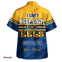 Amazing Aussie Parramatta Eels Custom Parramatta Eels Supporter Hawaiian Shirt