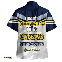 Amazing Aussie North Queensland Cowboys Custom North Queensland Cowboys Supporter Hawaiian Shirt