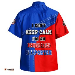 Amazing Aussie Newcastle Knights Custom Team Of Us Die Hard Fan Supporters Hawaiian Shirt