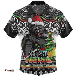 Amazing Aussie Penrith Panthers Aussie Ugly Christmas For Die Hard Fan Supporters Hawaiian Shirt