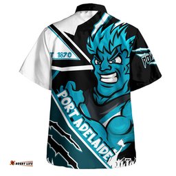 Amazing Aussie Port Adelaide Battlefield Glory Gear Hawaiian Shirt