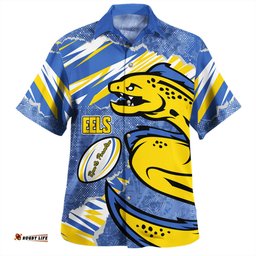 Amazing Aussie Parramatta Eels Sport Theme Song Hawaiian Shirt
