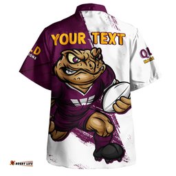Amazing Aussie Queensland Maroons Battleborn Maroons Hawaiian Shirt