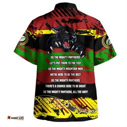 Amazing Aussie Penrith Panthers Theme Song Inspired Hawaiian Shirt